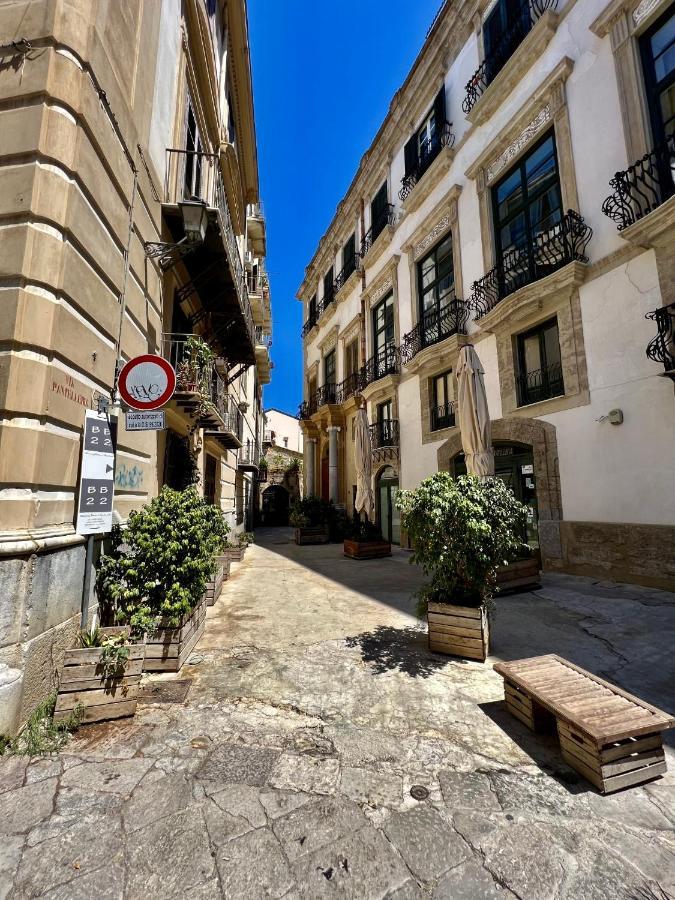 パレルモVicolo Del Vento Casa Ponenteアパートメント エクステリア 写真